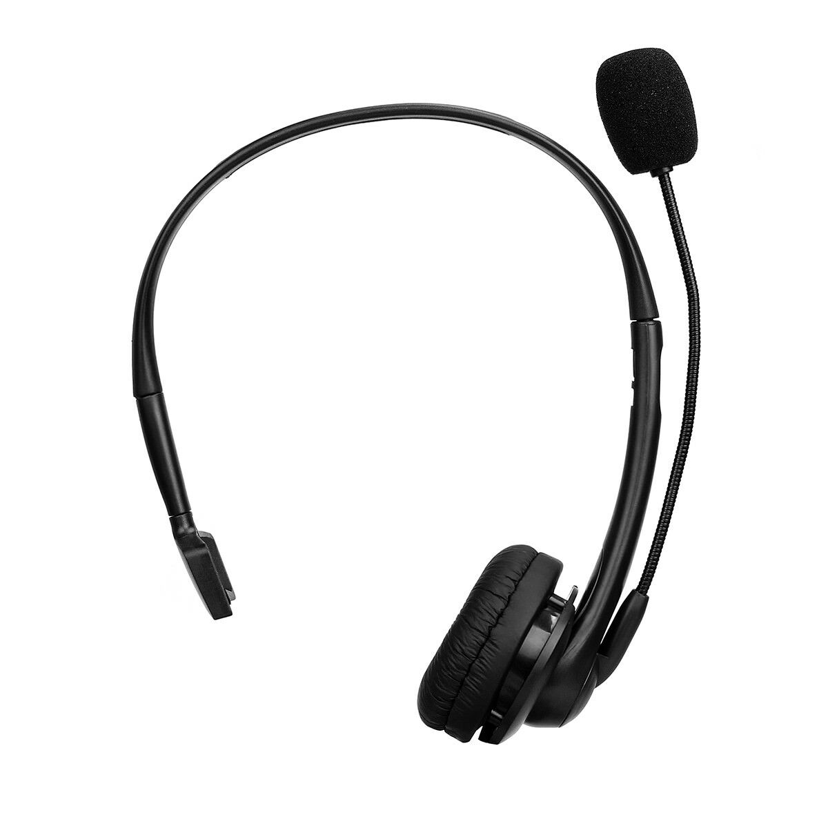 Retevis Lightweight Headset Single Earmuff Boom Mic Inline PTT for Baofeng