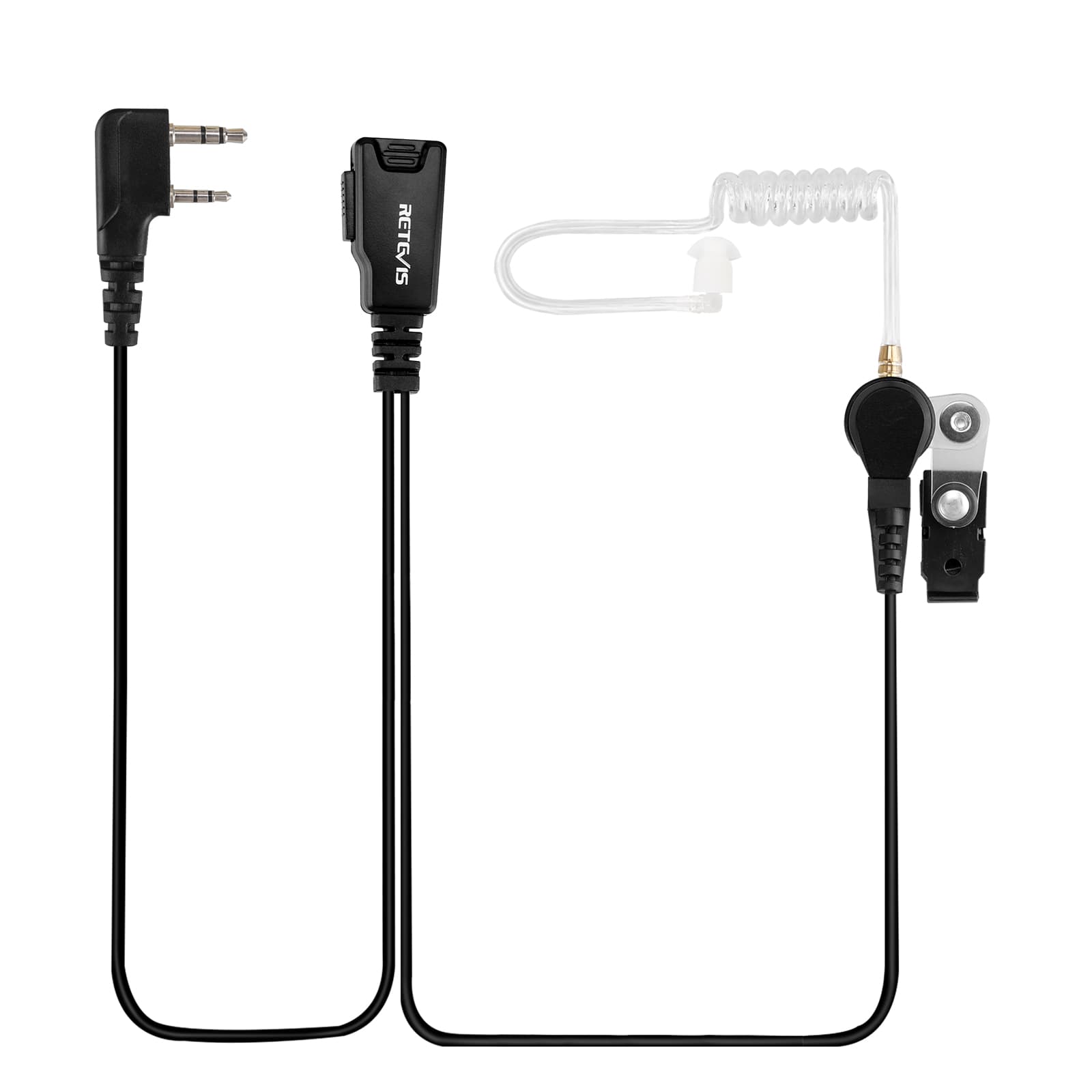 Retevis EAK003 Covert Acoustic Tube Earpiece for Baofeng UV-5R