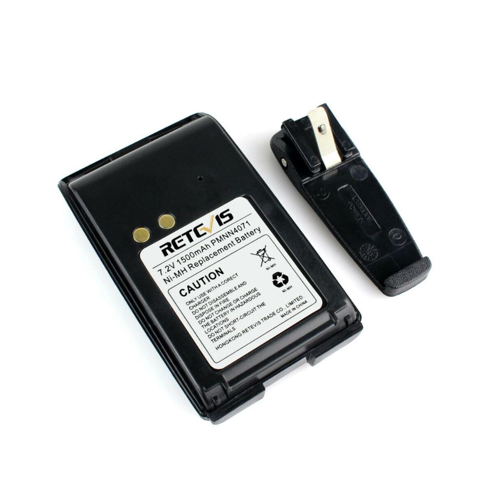 Battery 1500mAh w/ Belt Clip for Motorola Mag One BPR40 A8