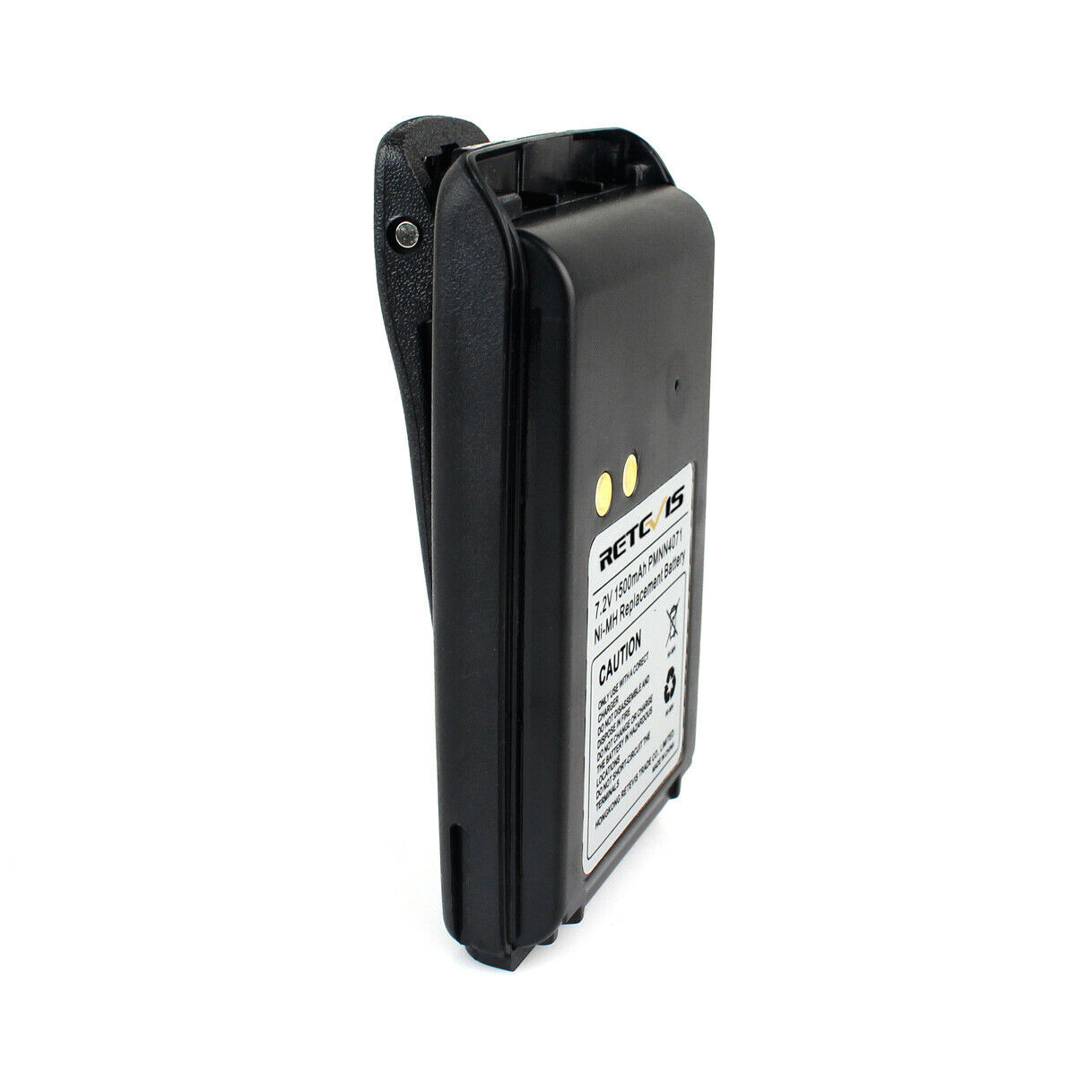 Rechargeable Ni-MH Battery 1500mAh with Belt Clip for Motorola Mag One BPR40 A8 Radio