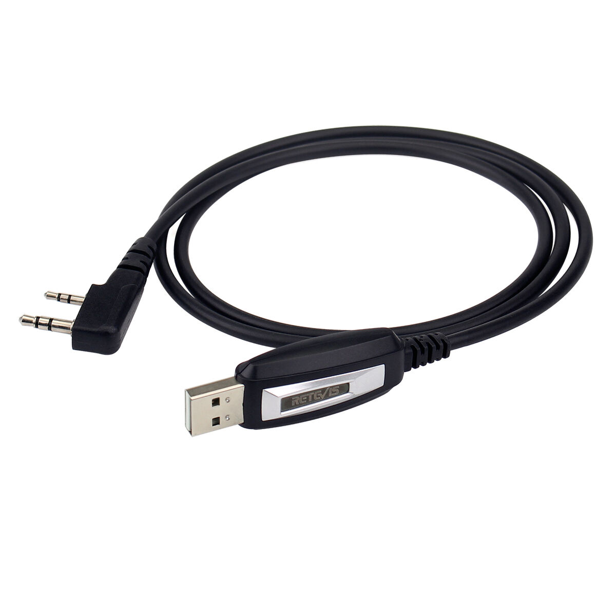 Retevis USB Programming Cable for Kenwood 2-Pin Radios