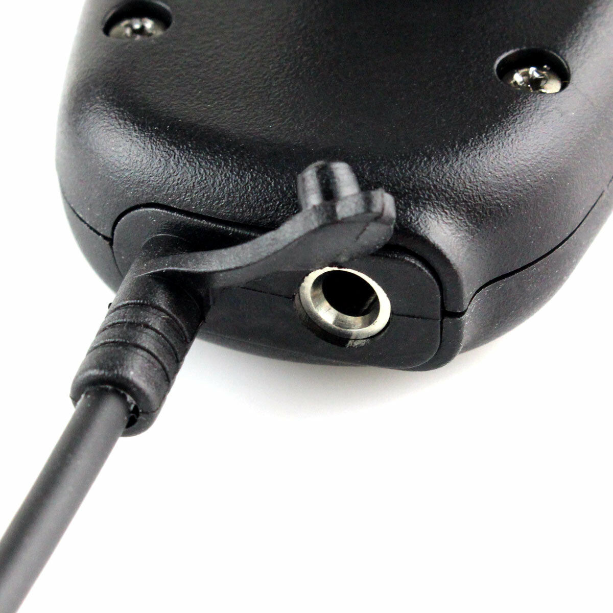 Mini Kenwood 2-Pin Shoulder Speaker Mic for Handheld 2-Way Radios