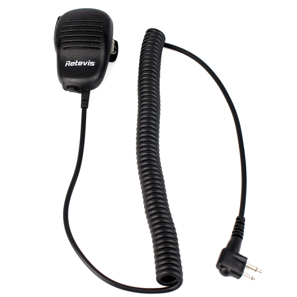 Mini Remote Speaker Mic 2-Pin PTT for Motorola HYT 2-Way Radios