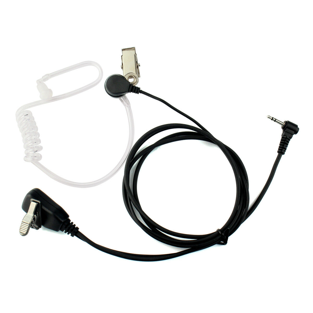 Motorola Spirit 1-Pin 2.5mm 1-Wire Finger PTT Covert Acoustic Tube Earpiece