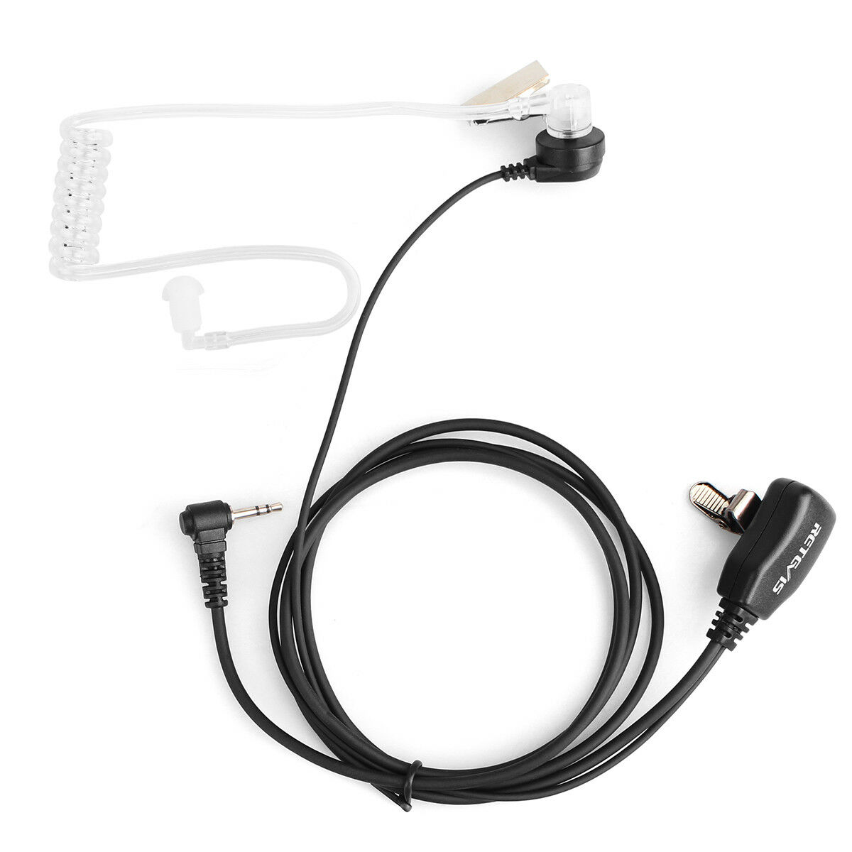 1-Pin 2.5mm 1-Wire Covert Acoustic Tube Earpiece for Motorola T6200
