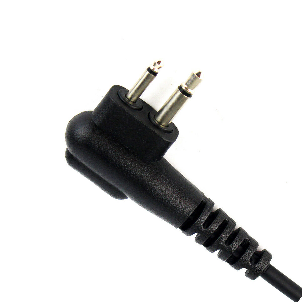 G-Shaped Adjustable Volume 1-Wire PTT Earpiece Motorola 2-Pin