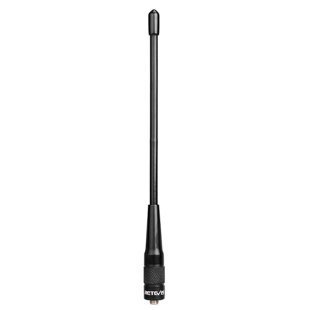 High Gain SMA-F Whip Antenna Dual Band UHF/VHF for Baofeng