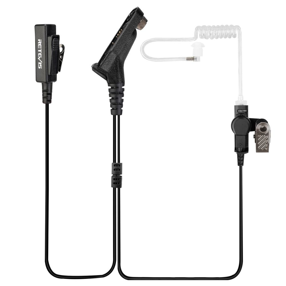 Big PTT Covert Acoustic Tube Earpiece for Motorola XiR P8628