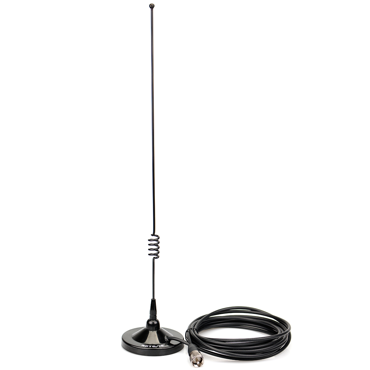 UHF/SL16/PL259 Male Mobile Radio Antenna 144/430MHz Magnetic Base