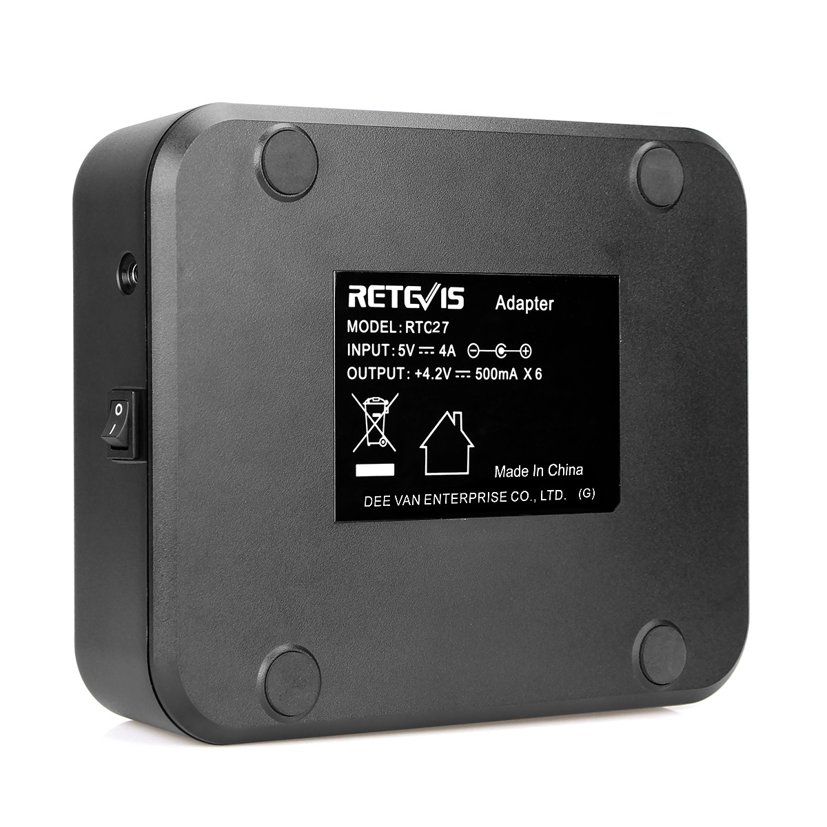 RTC27 6-Bank Multi-Unit Charger for Retevis RT27 RT27V