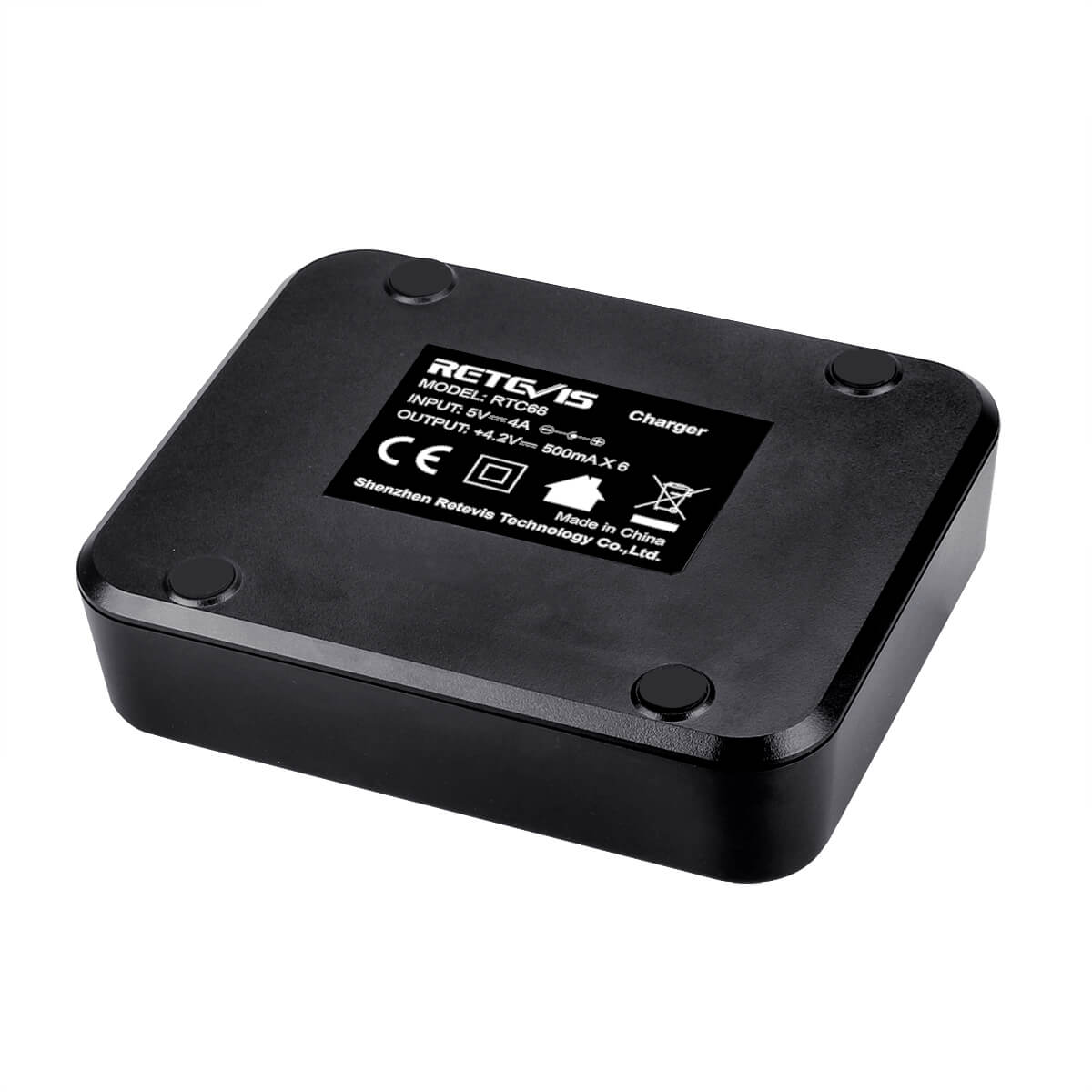 Retevis RTC68 Six-Bay Multi-Unit Charger for RT68/RT668