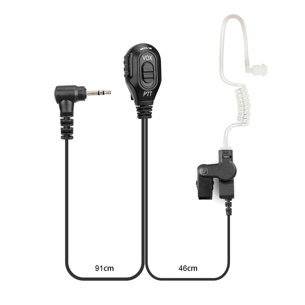 VOX Surveillance Earpiece 1Pin 2.5mm for Motorola Talkabout