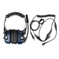EH050K Noise-Canceling Aviation Headset 2-Wire Detachable
