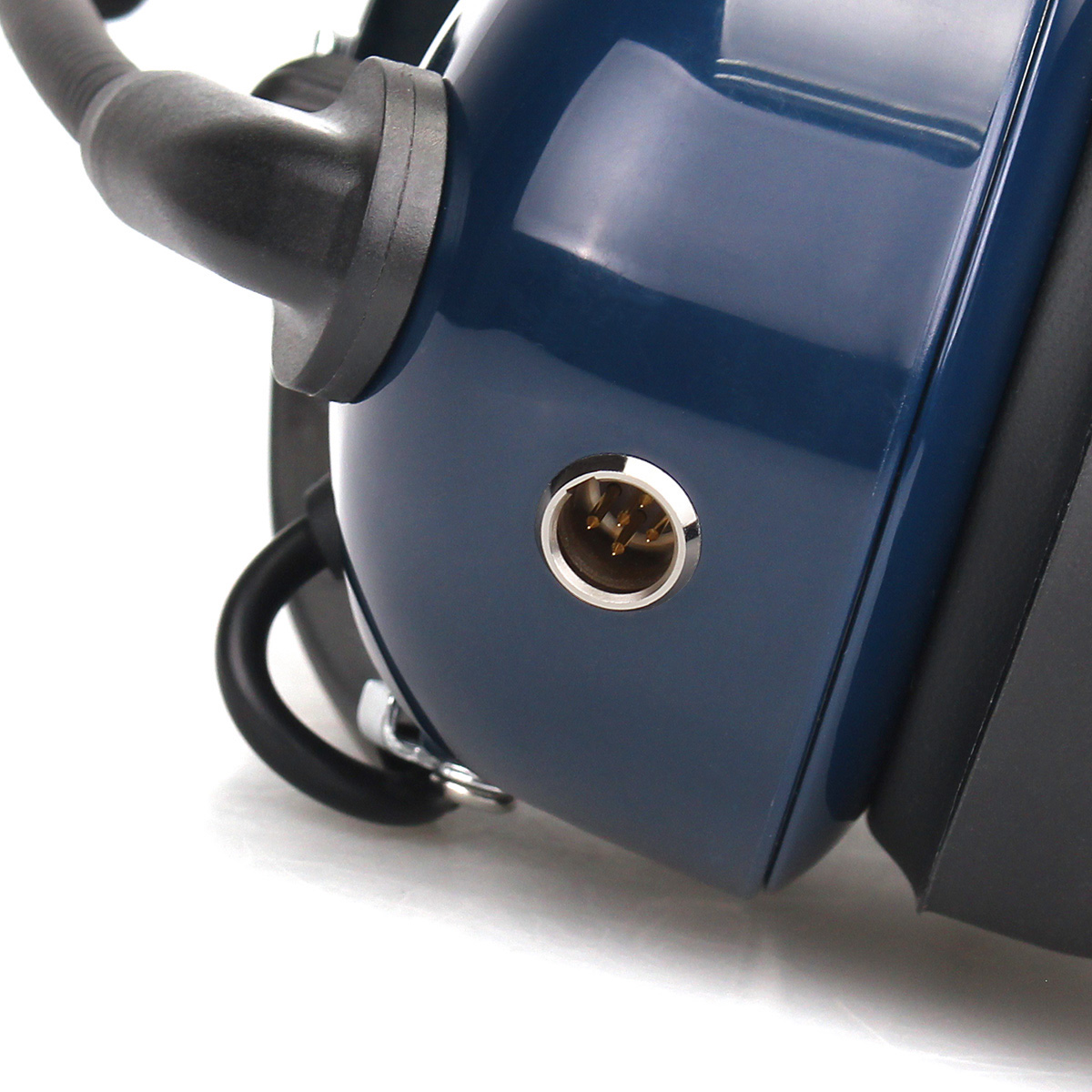 Royal Blue Noise-Canceling Heavy Duty Headset 2-Wire Detachable