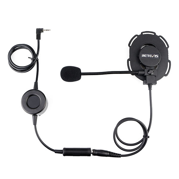 2.5mm Tactical Headband Headset Single Earmuff for Motorola Talkabout