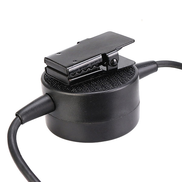 2Pin Military Headset Single Ear Waterproof PTT for ICOM Radio