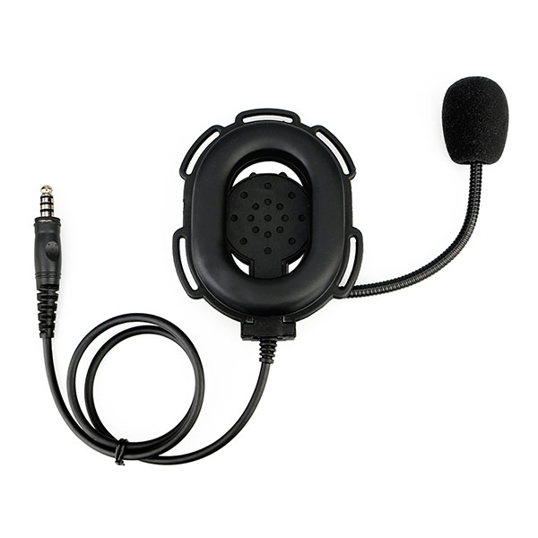 ICOM 2-Pin Tactical Headset Single Earmuff
