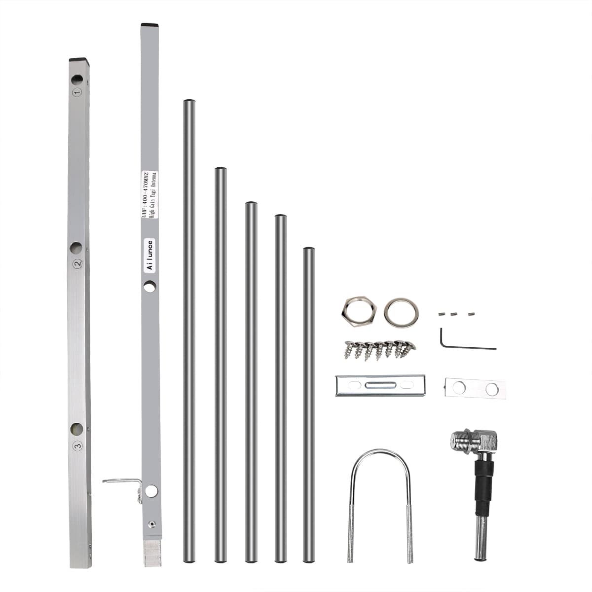 AY03 UHF Foldable Yagi Directional Antenna 5-Elements