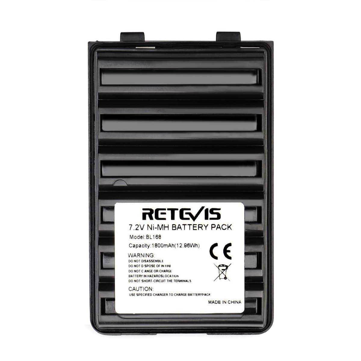 7.2V 1800mAh Ni-MH Battery for Vertex VX-168