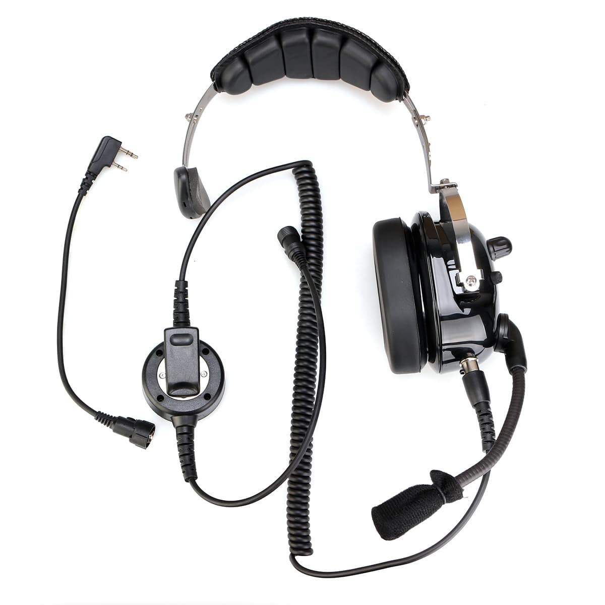 Single Earmuff Noise Reduction Headset Waterproof PTT