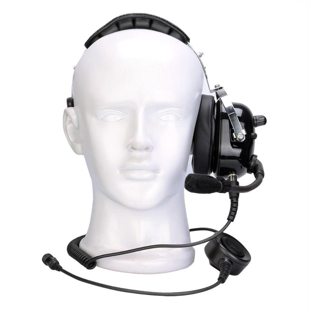 Single Earmuff Noise Reduction Headset Waterproof PTT