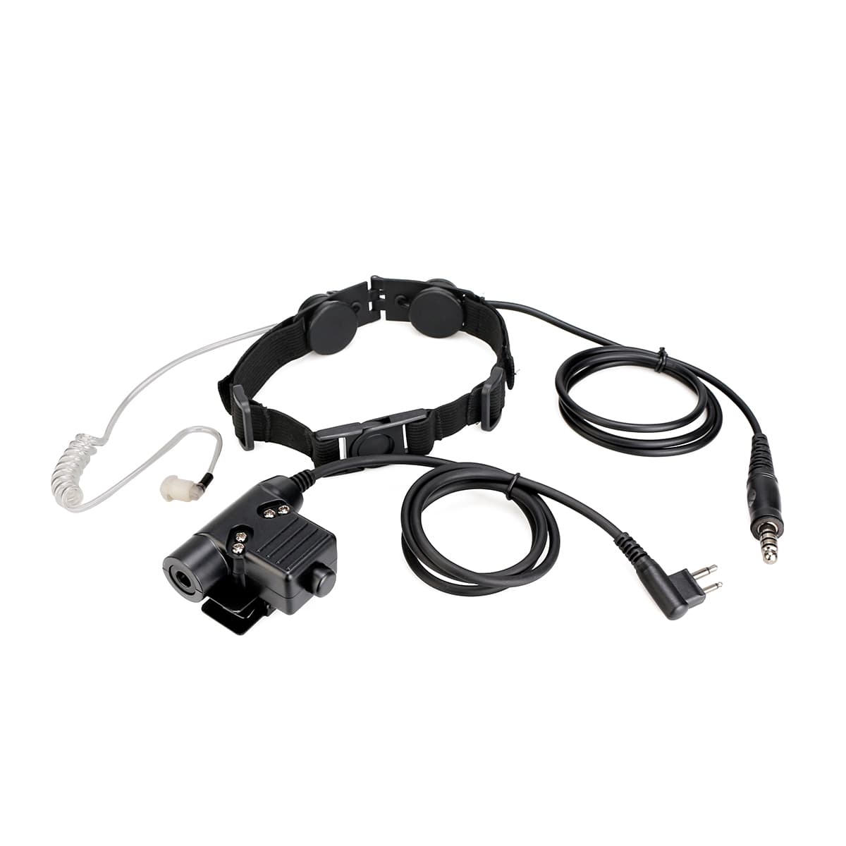 Motorola 2Pin Tactical Throat Microphone for Shooting