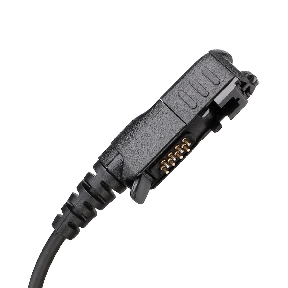 Motorola XiR P6600 Tactical Adjustable Band Throat Mic U94 PTT