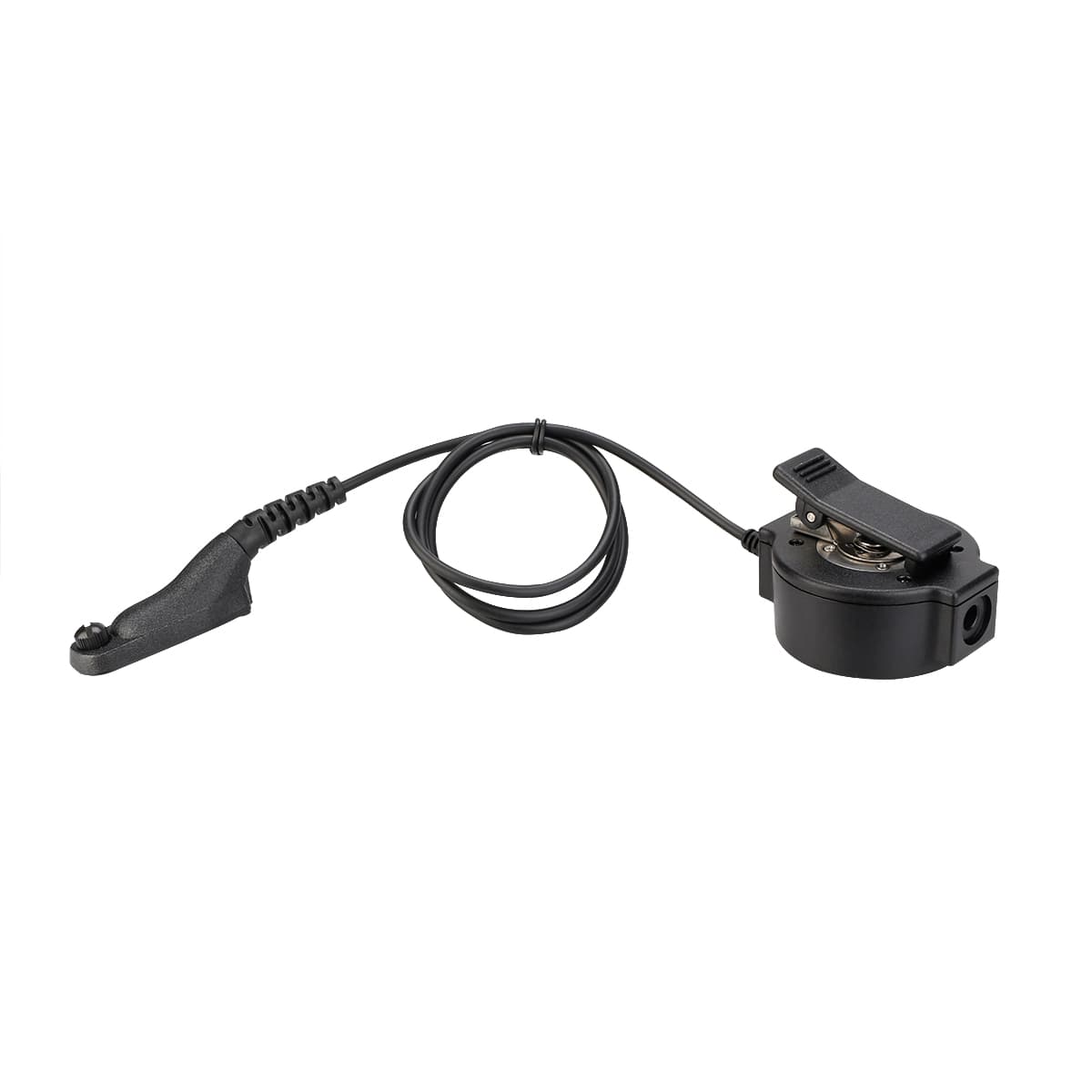 Motorola XiR P8268 Tactical Adjustable Band Throat Mic Round PTT