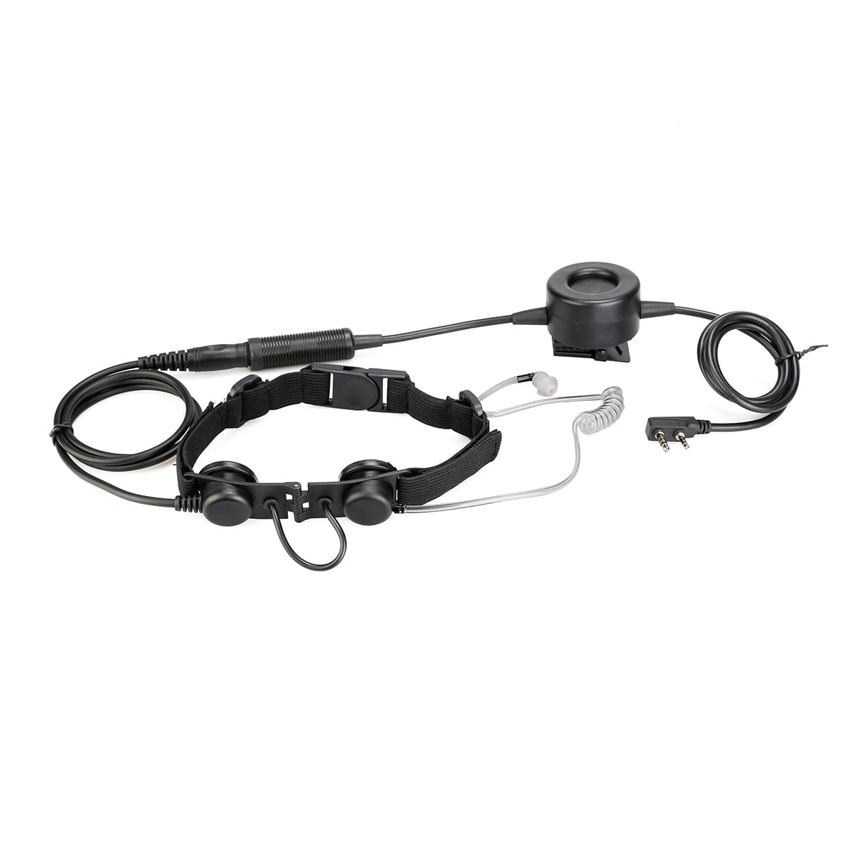 Kenwood 2Pin Tactical Throat Microphone IP54 PTT