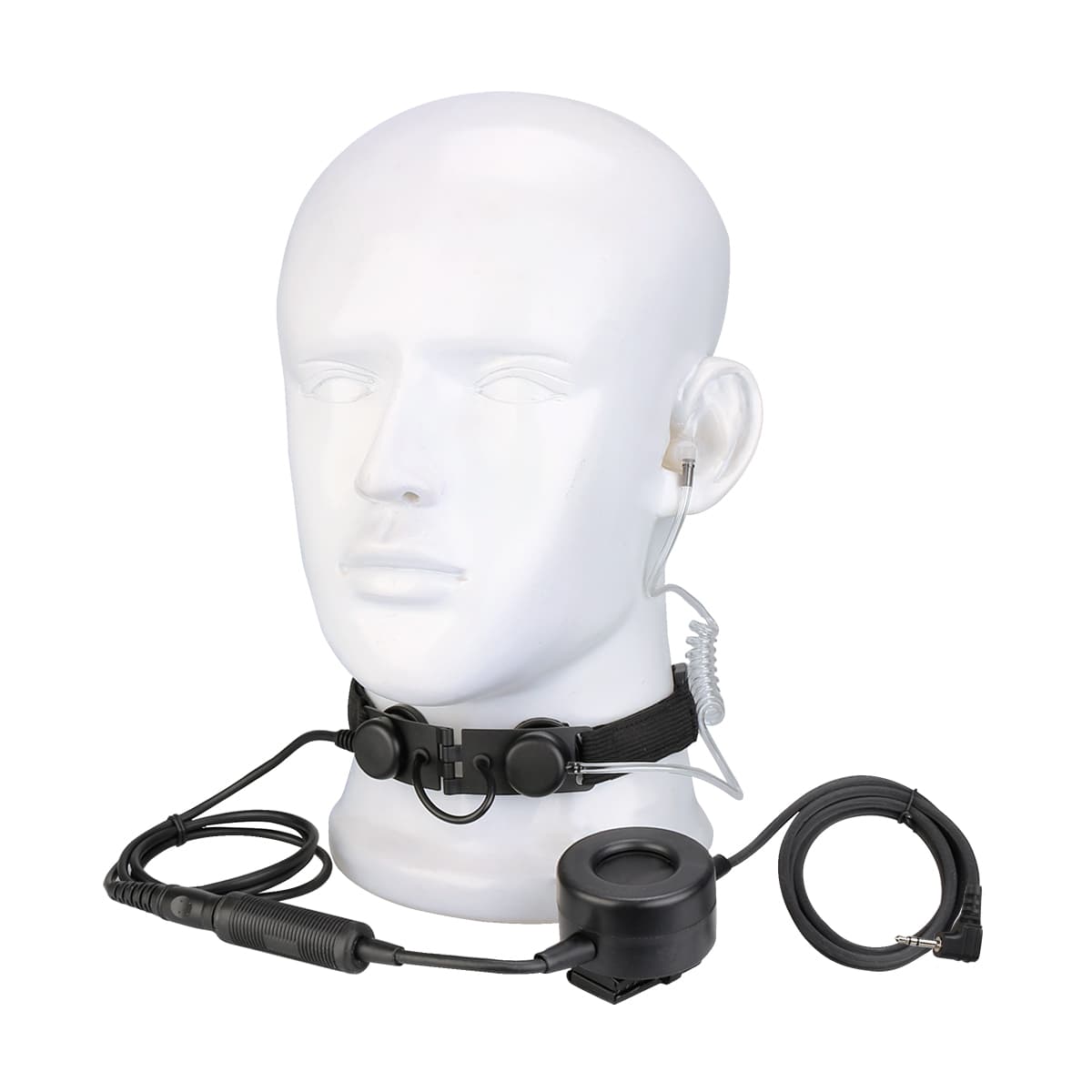 Tactical Elastic Neckband Throat Mic TCI PTT for Motorola T6200