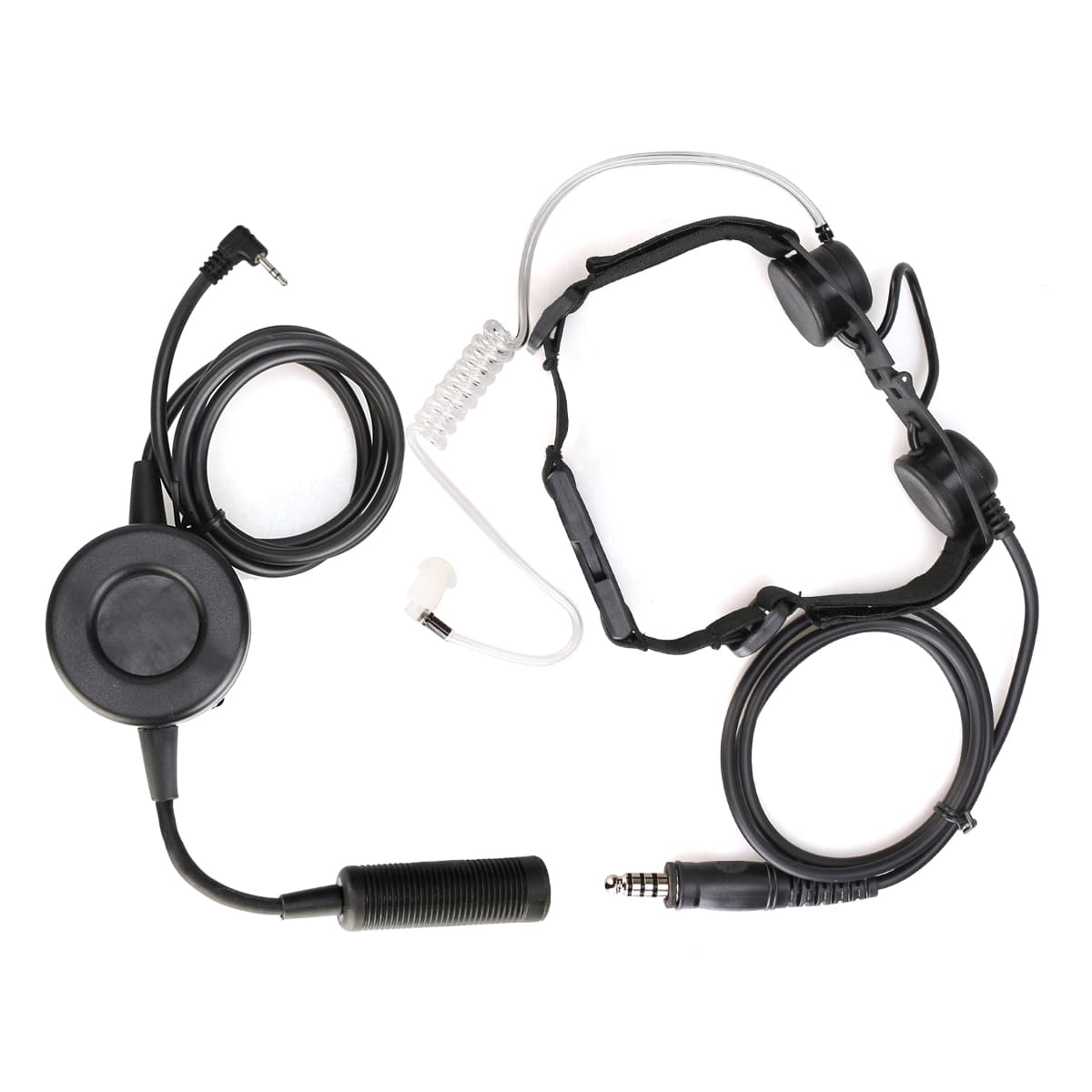 Tactical Elastic Neckband Throat Mic TCI PTT for Motorola T6200