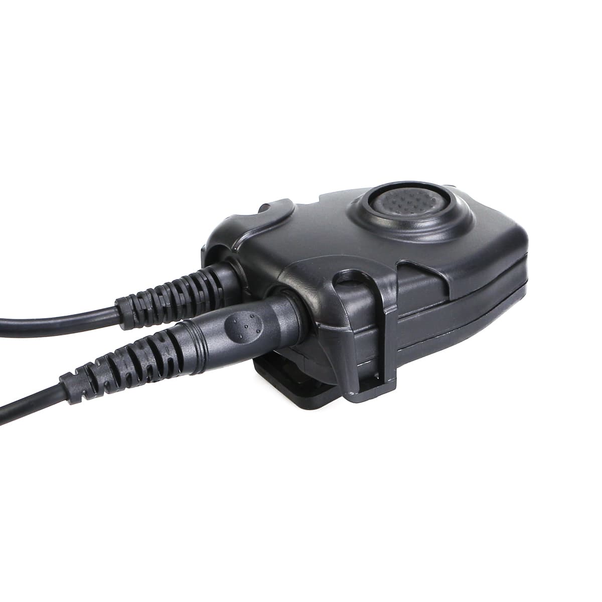 Military Adjustable Throat Mic PELTOR PTT for Kenwood Radio