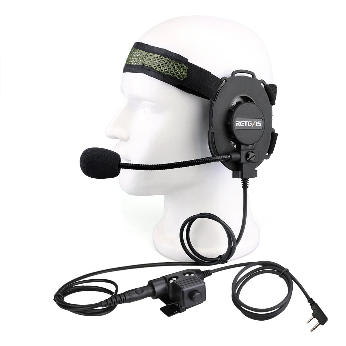 Single Earmuff Headset