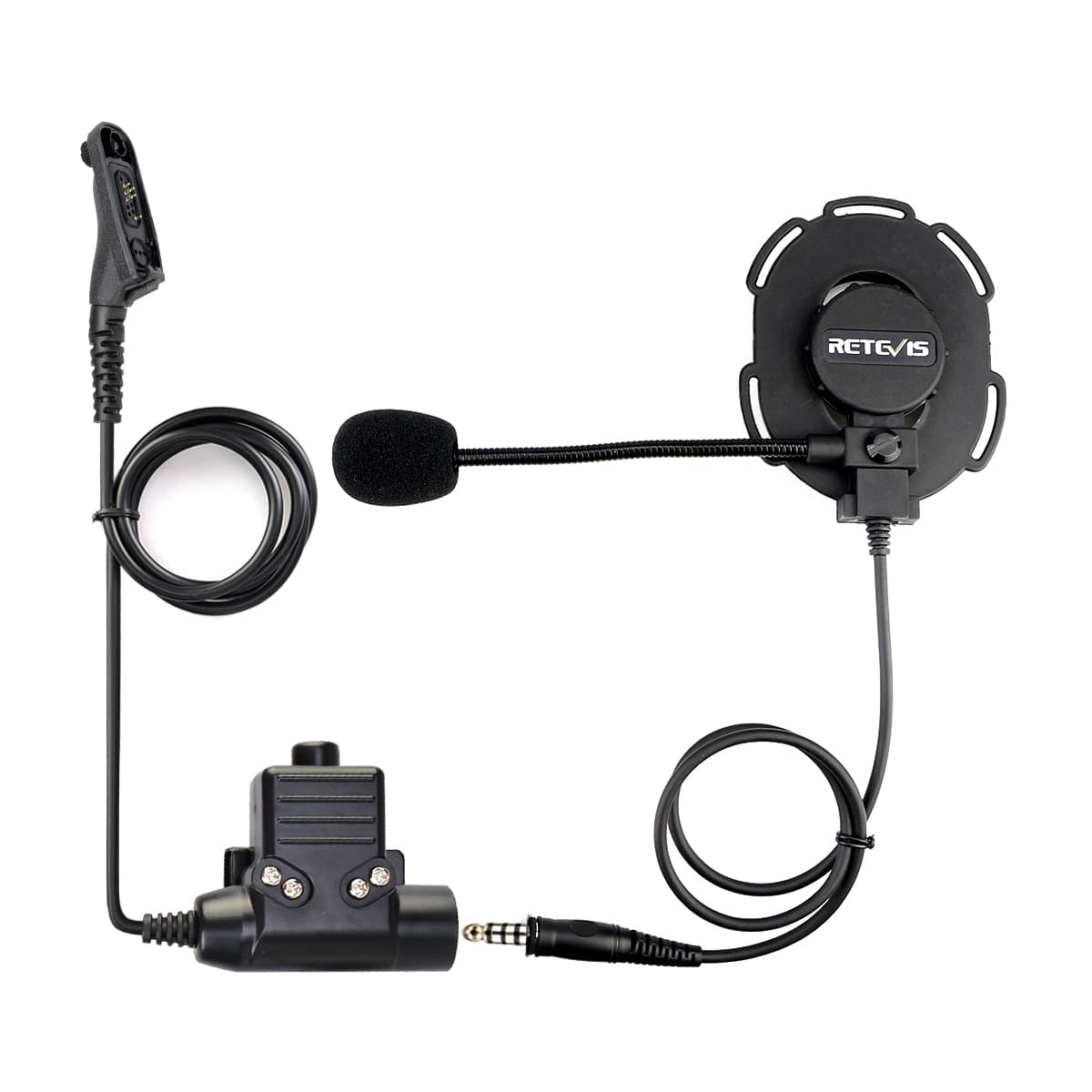 Tactical Detachable Headset