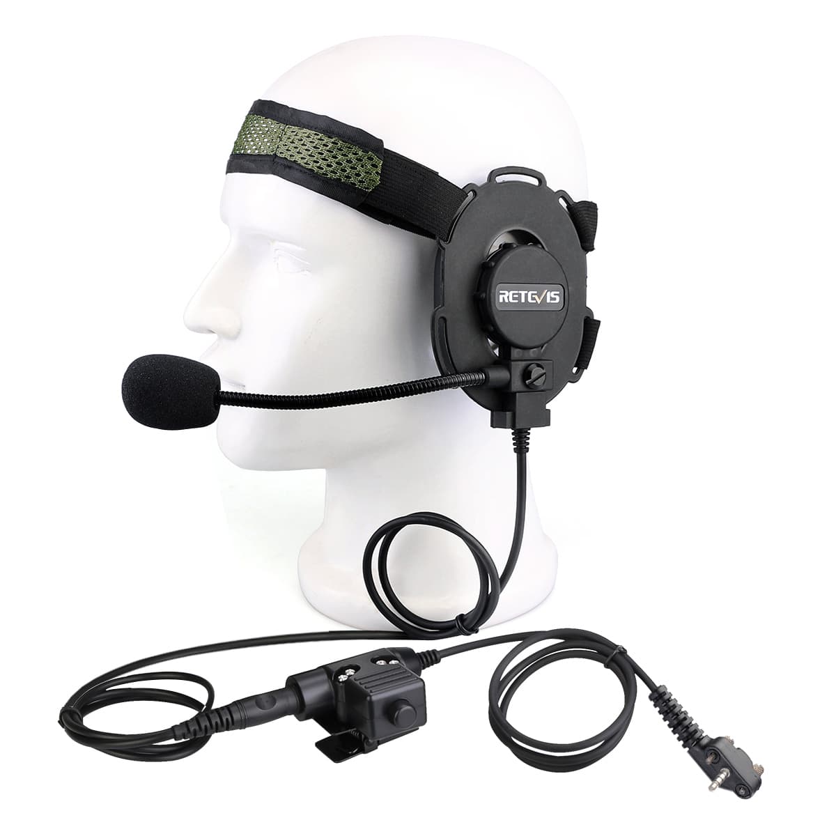 Single Earmuff Headset for Vertex VX231