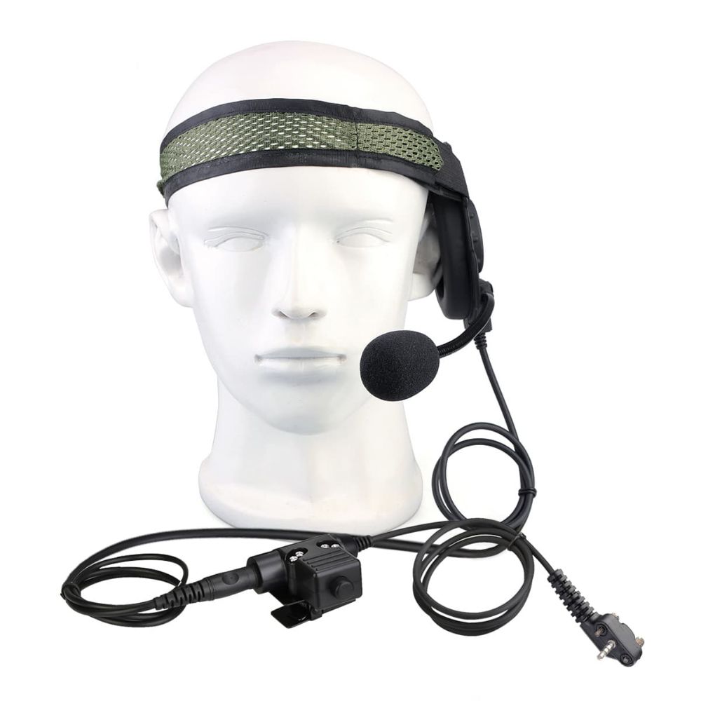 Vertex VX231 Tactical Single Earmuff Headset U94 PTT