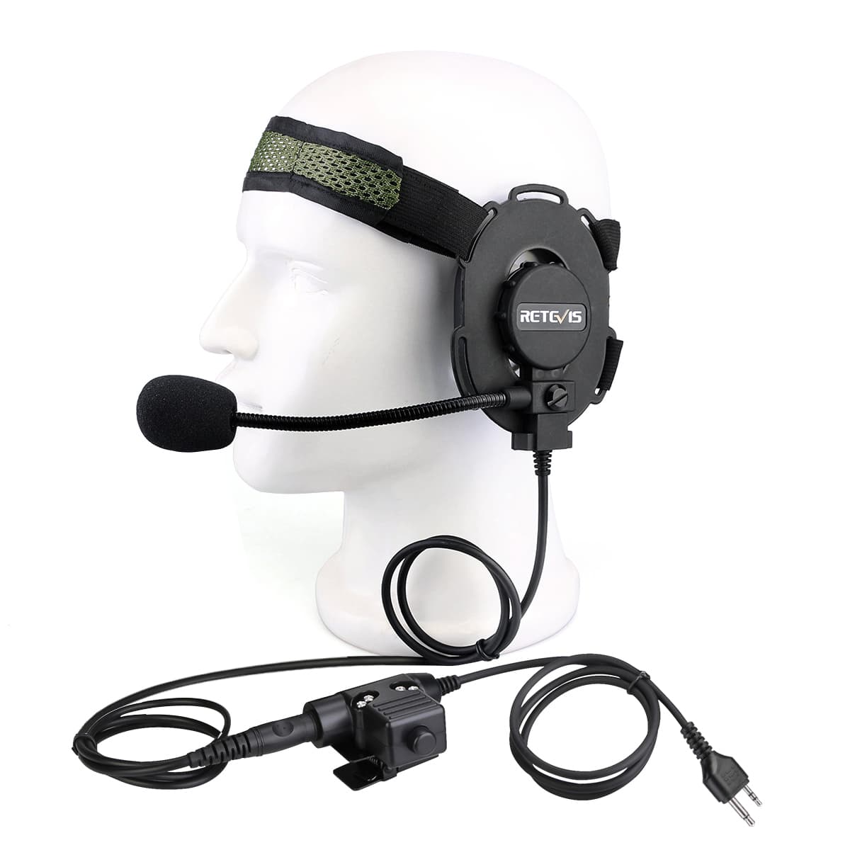 Single Earmuff Headset for Midland LXT210