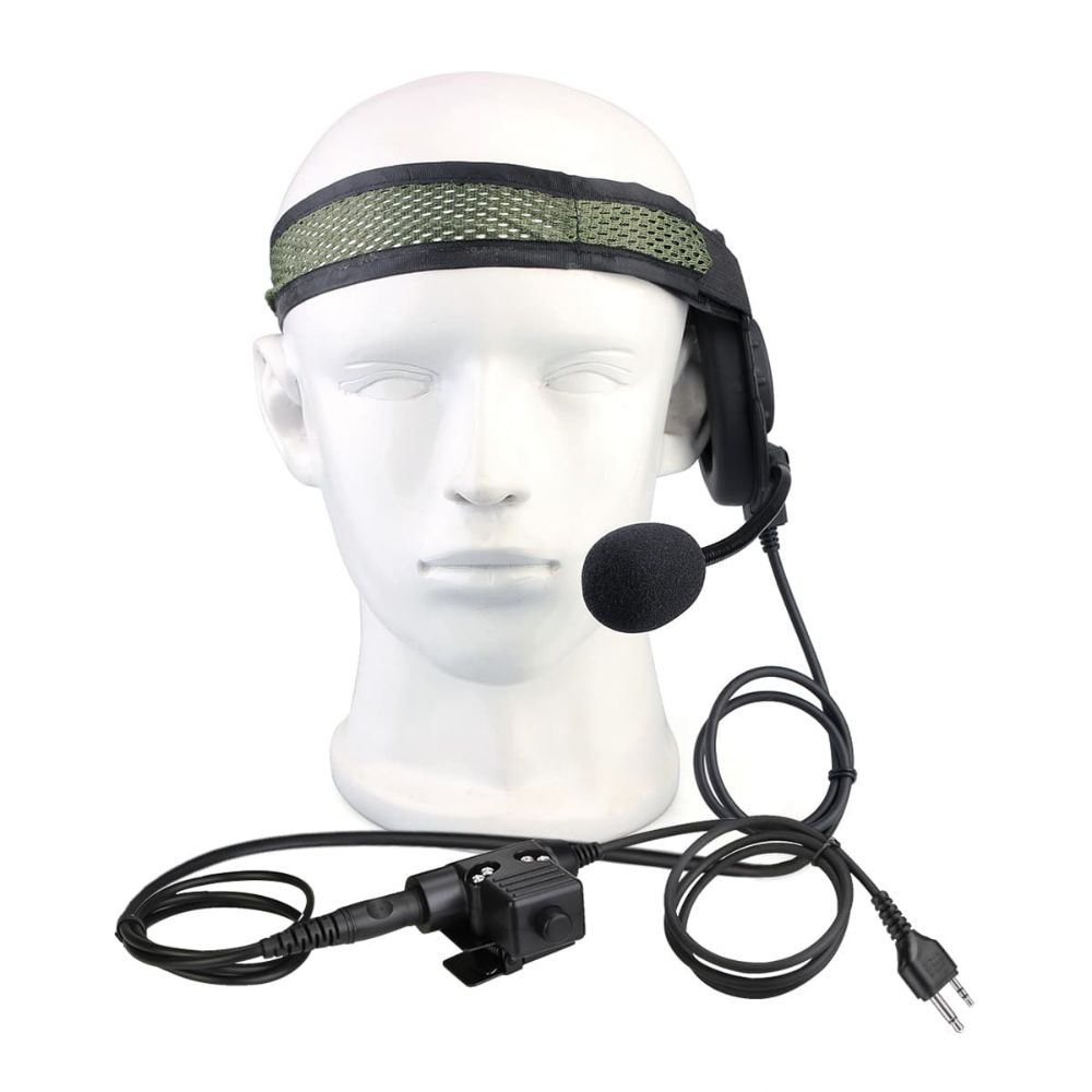 Midland LXT210 Tactical Single Earmuff Headset U94 PTT