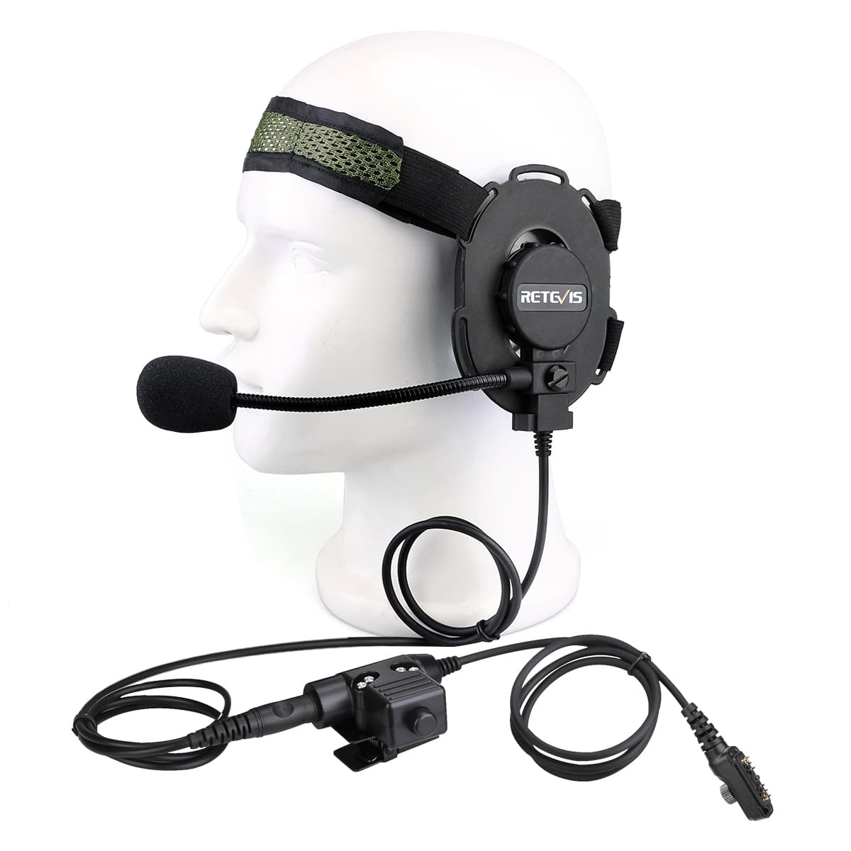 Single Earmuff Headset for Hytera PD780