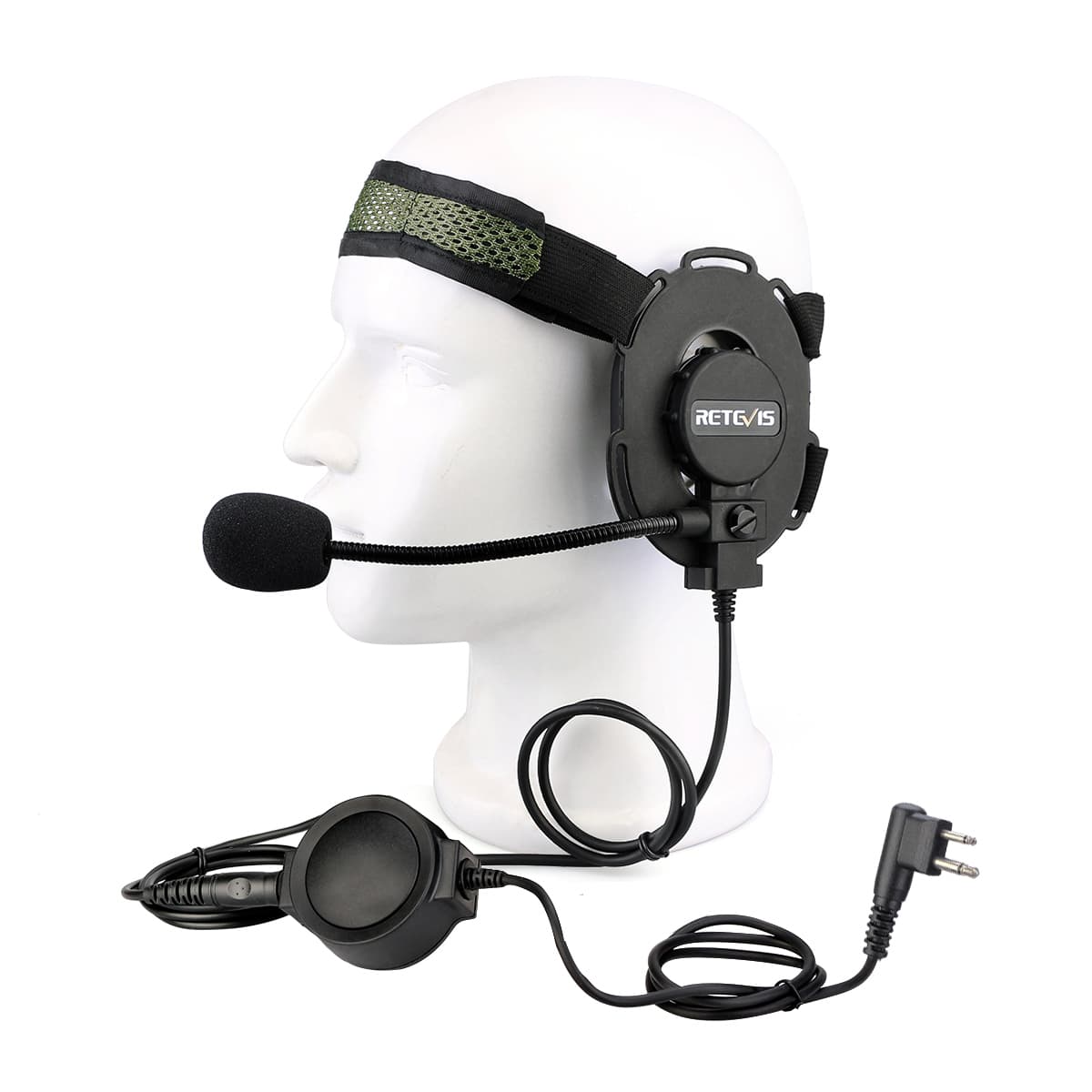 Single Earmuff Headset