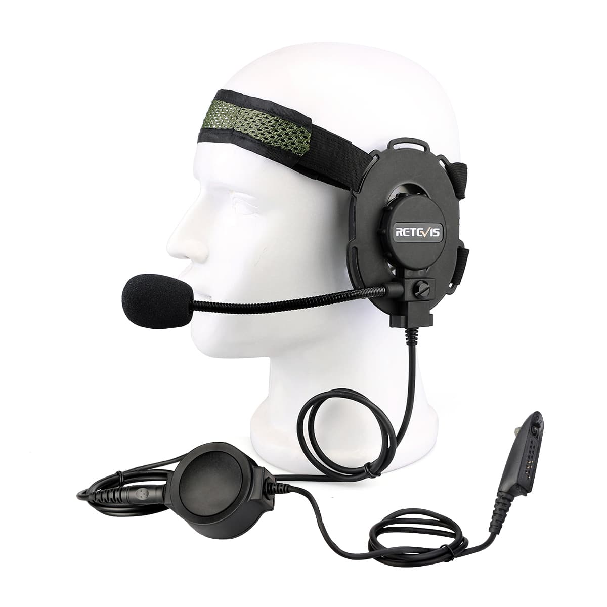 Single Earmuff Headset