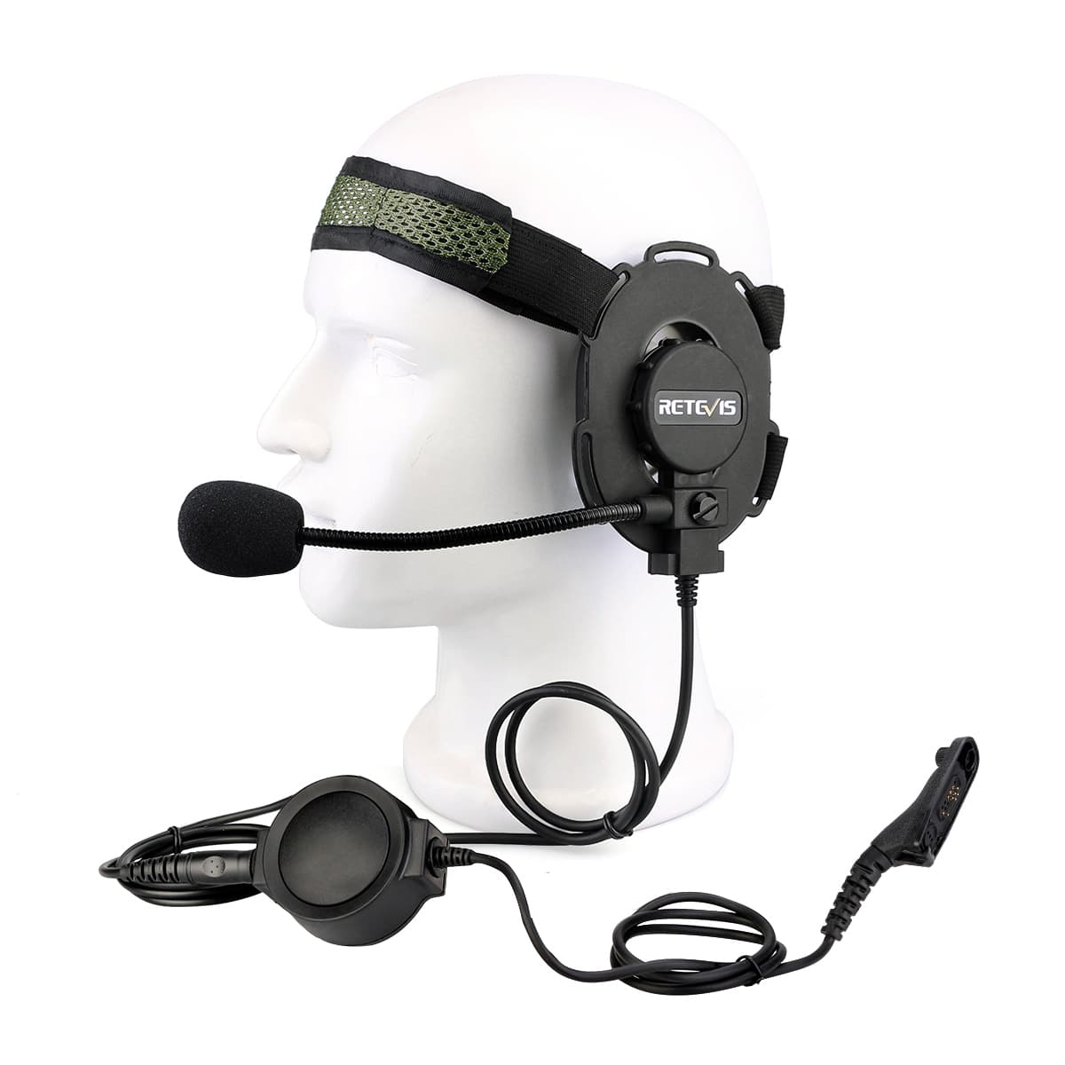 Single Earmuff Headset