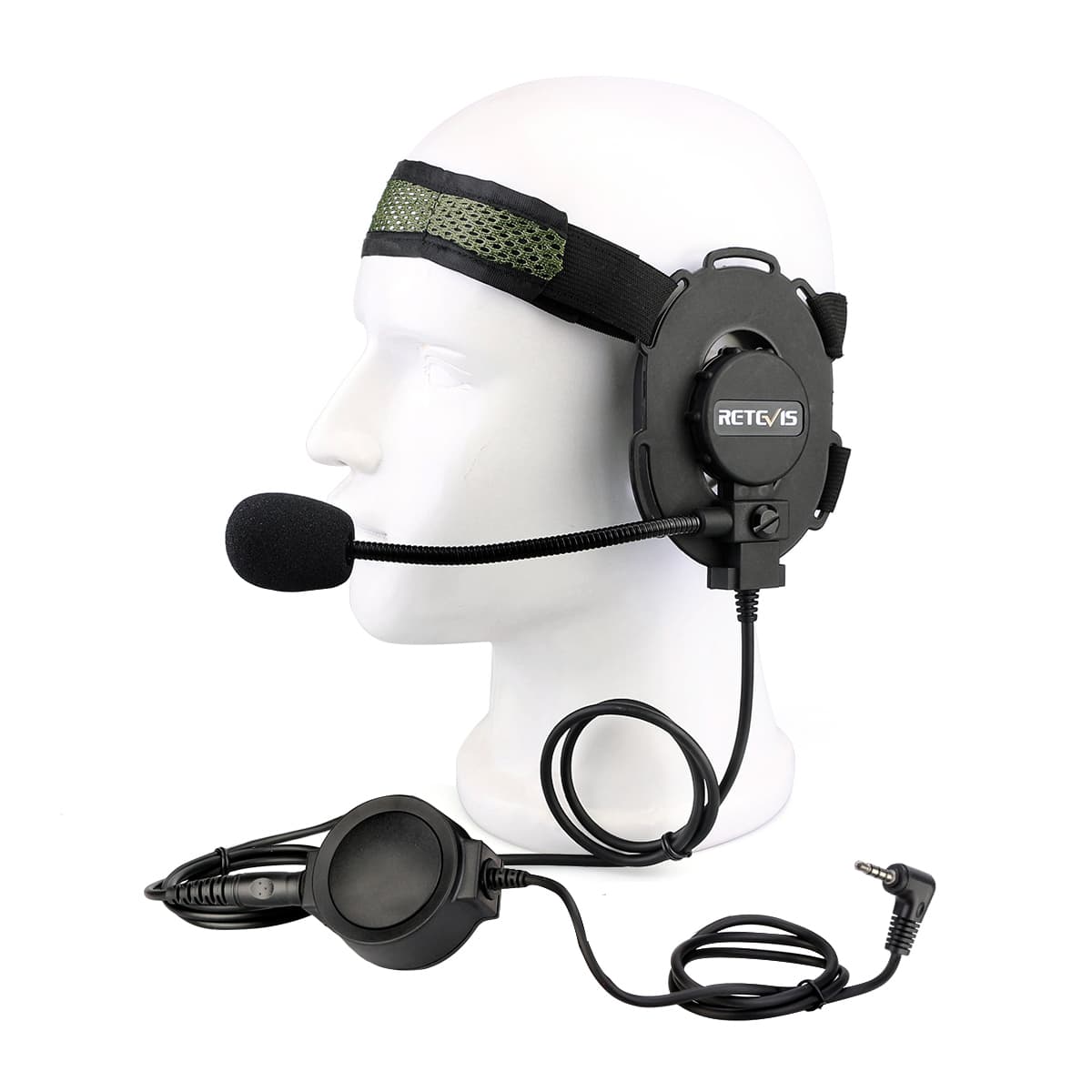 Single Earmuff Headset