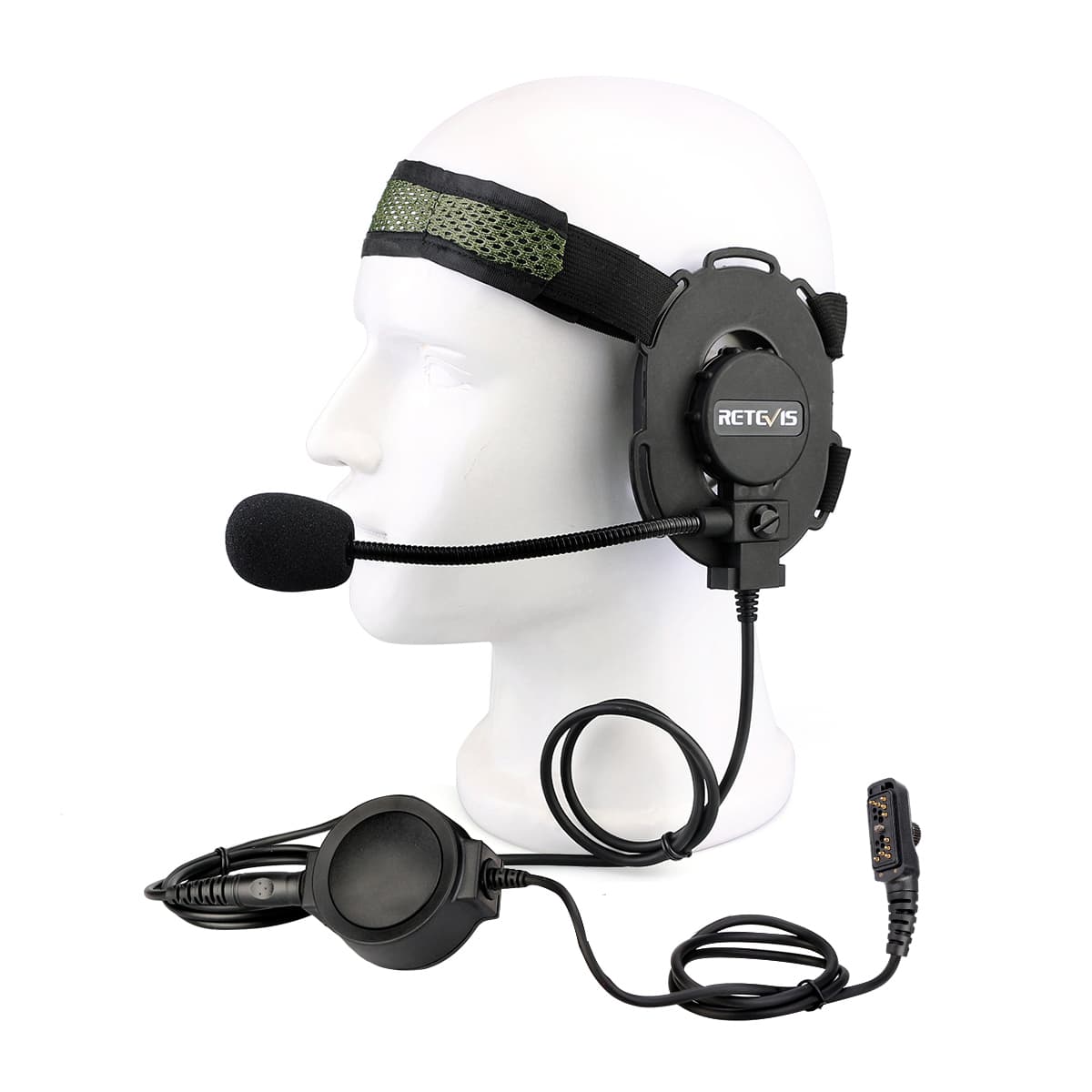 Single Earmuff Headset