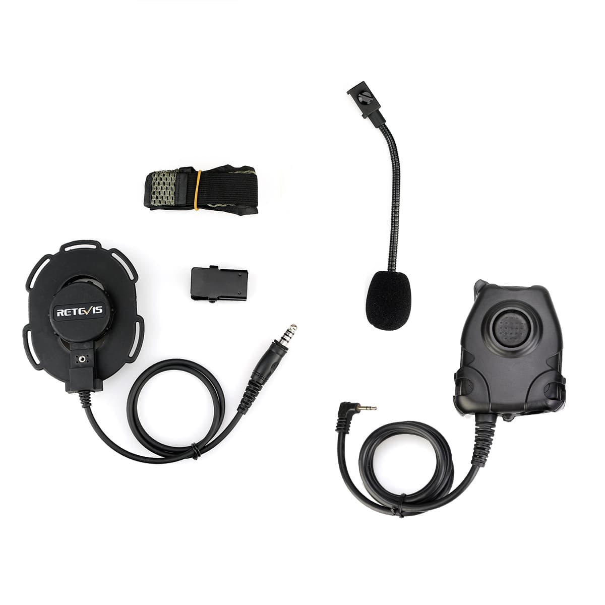 Tactical Detachable Headset