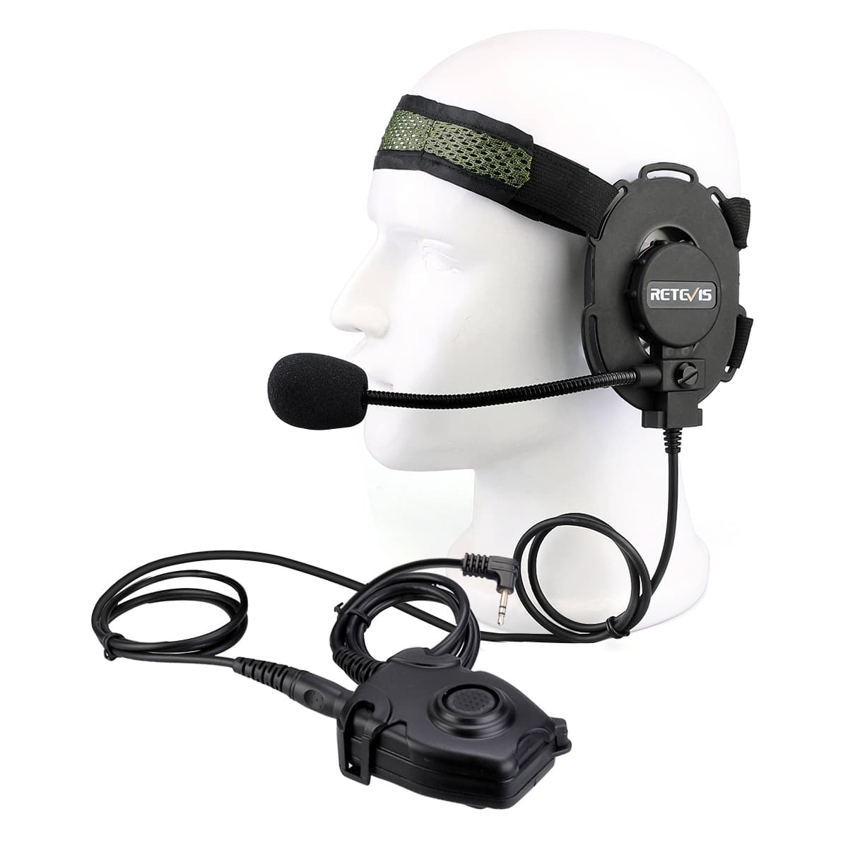 Single Earmuff Headset