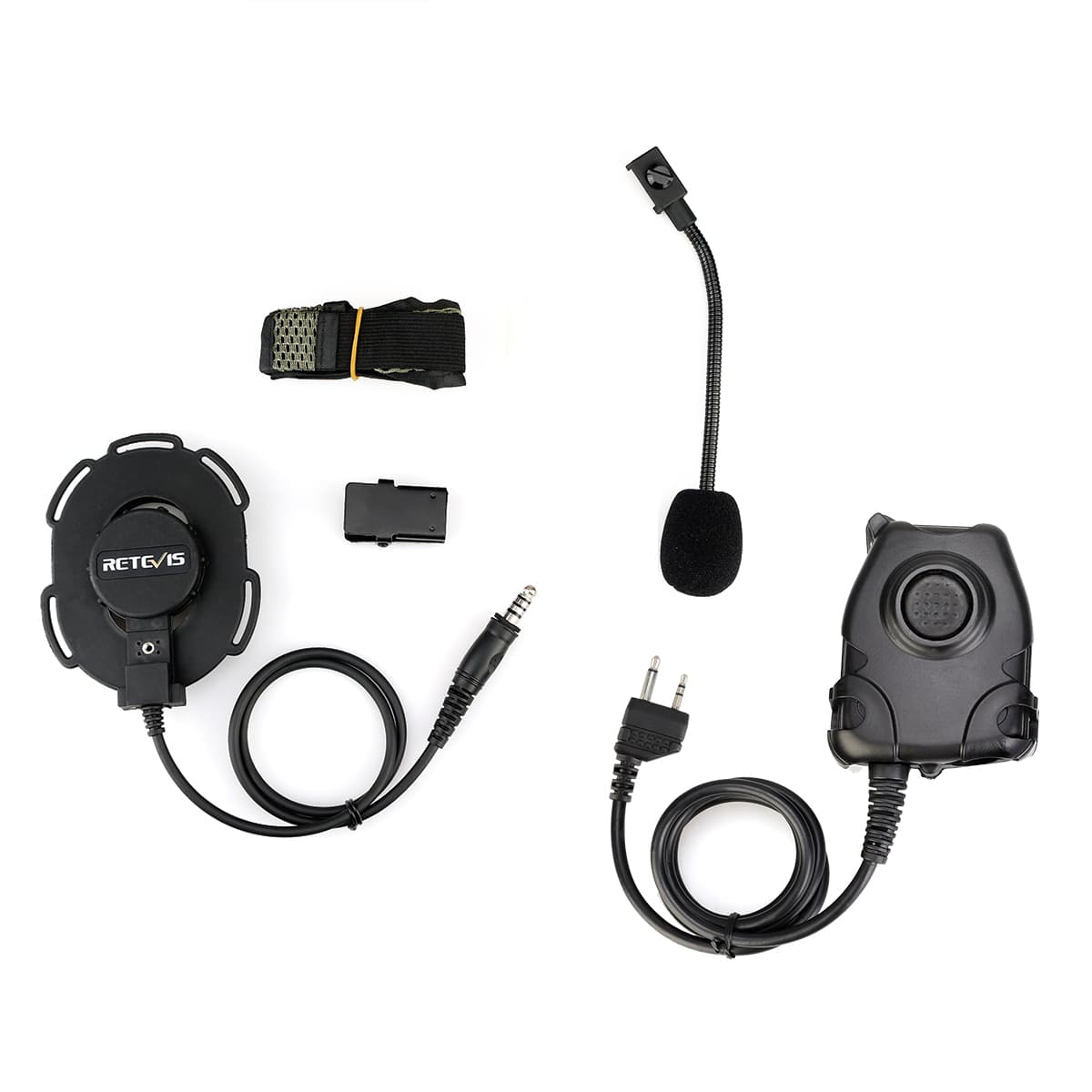 Tactical Detachable Headset