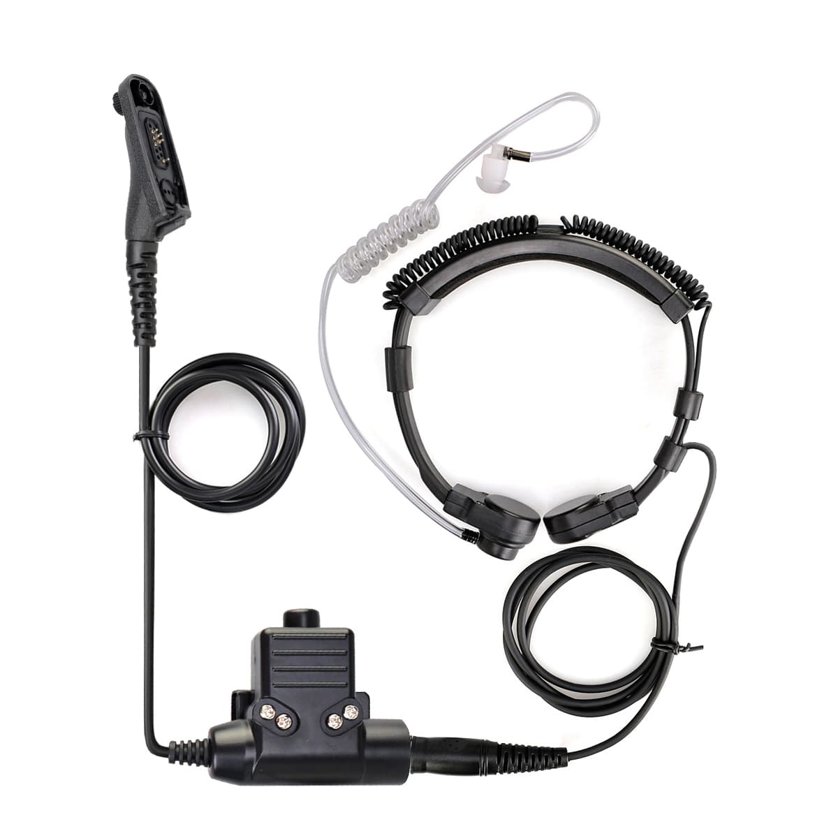 Throat Microphone for Motorola Radio