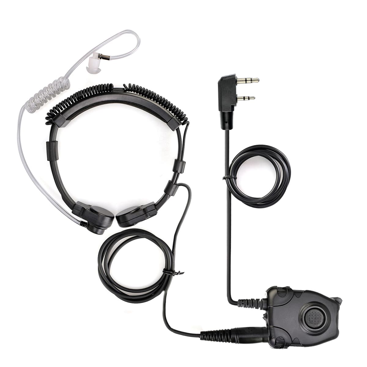 Retevis ETK006 Throat Microphone for Kenwood Radio