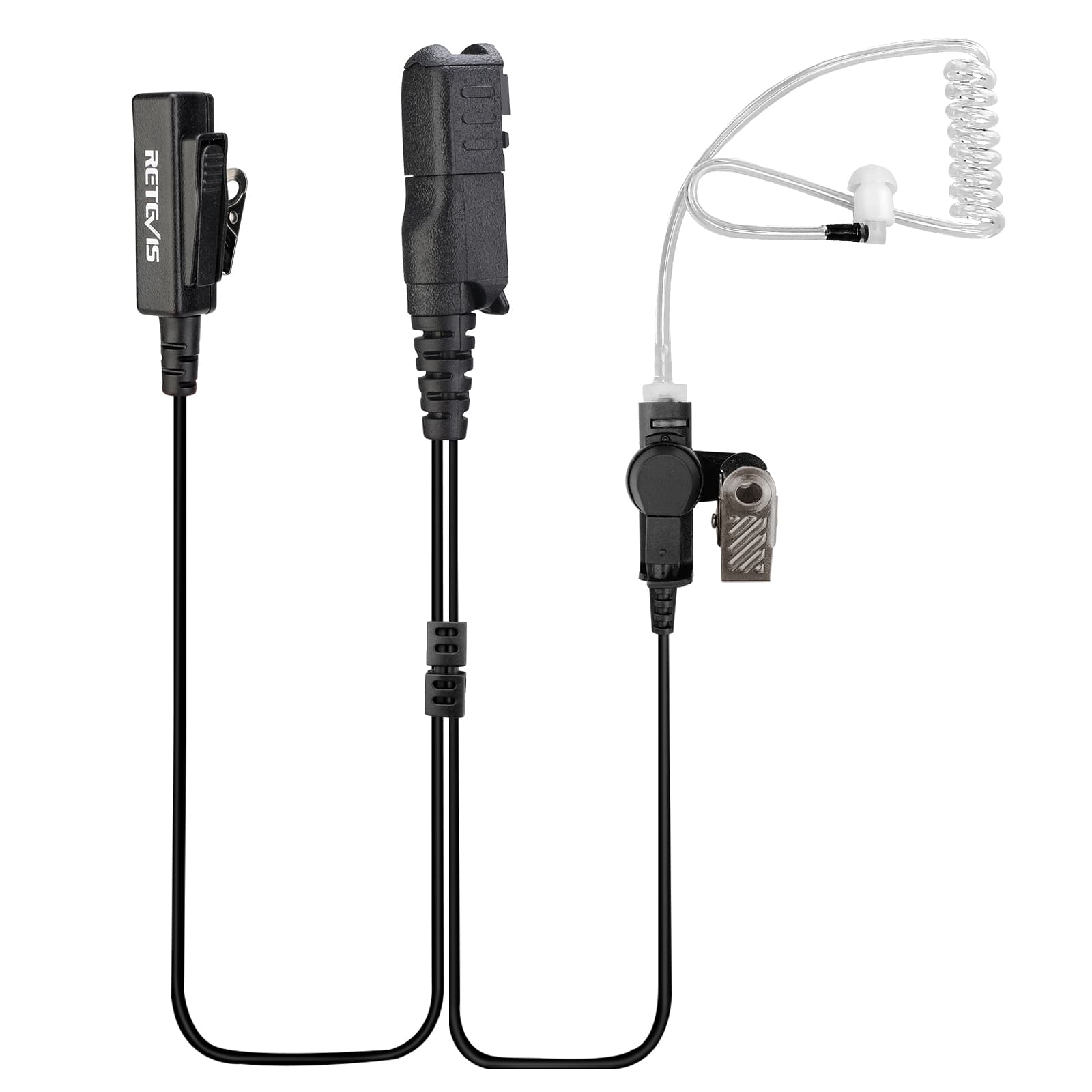 2-Wire Covert Acoustic Tube Earpiece for Motorola XPR3300 DP2400